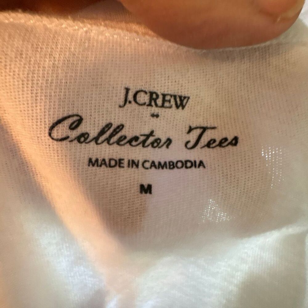 J. Crew Womens Tee Shirt, Size Medium, Short Sleeve, Collectors Tees - Picture 4 of 4